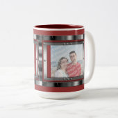 Métal Photo Frames Mug (Devant droit)