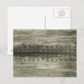Metal Rivets Pattern Briefkaart (Voorkant / Achterkant)
