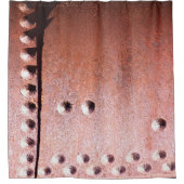 Métal rouillé Art Photo Rustique rideau de douche (Devant)