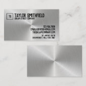 Metal Rustic Carte de visite professionnel (Devant / Derrière)