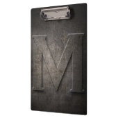 Metal Rustic M Monogram Klembord (Links)