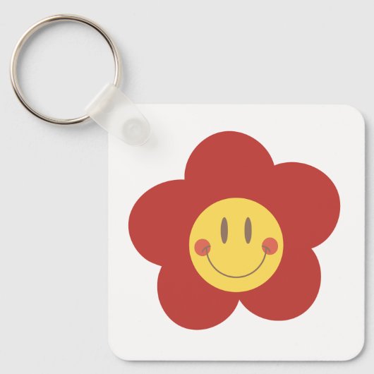 Metal Square Keychain (Voorkant)