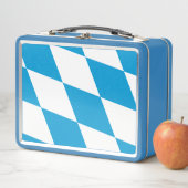 Metal Stainless Lunchbox - vlag van Beieren (In situ)
