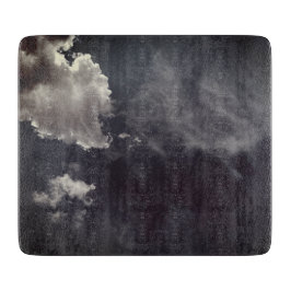 Metal style cloud snijplank