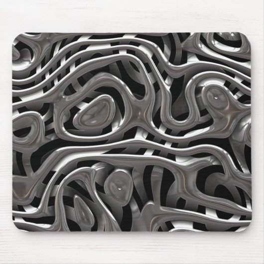 Metal Weave 4 Mousepad Muismat (Voorkant)