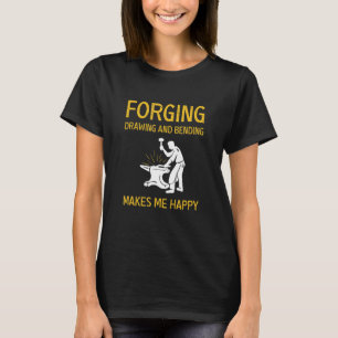 Metal Worker Blacksmith Smeden 1 T-shirt