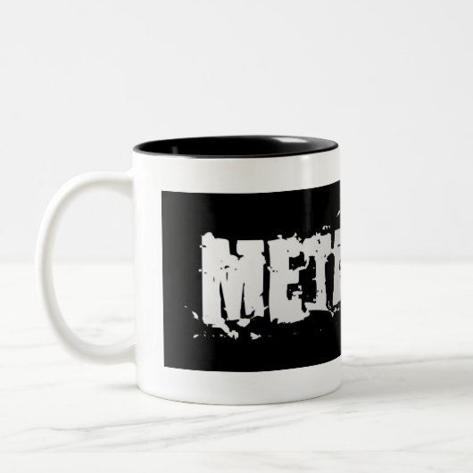 Metalcore "Mok" Tweekleurige Koffiemok (Links)