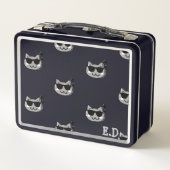 METALE LUNCHDOOS KATTEN (Achterkant)
