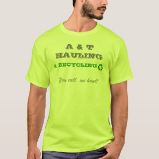 Metale wandelaar T-shirt, broekverwijdering, Recyc T-shirt