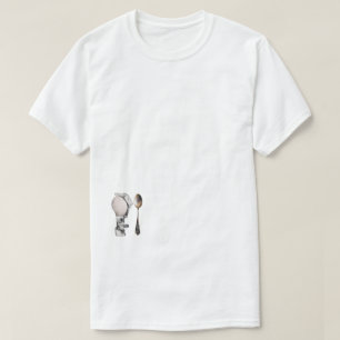 MetalEgg — T-Shirt à impression frontale basse