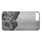 Metalen achtergrond met mechanische schade Case-Mate iPhone case (Achterkant (Horizontaal))