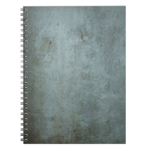 Metalen achtergrond notitieboek