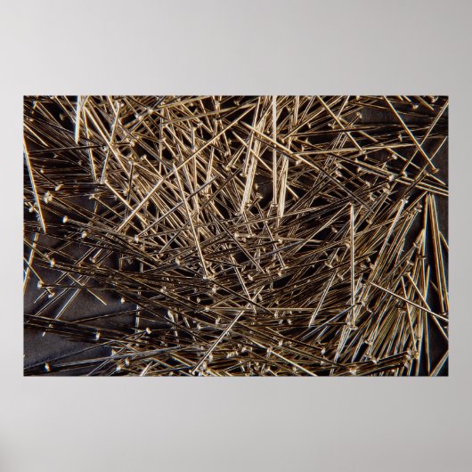 Metalen achtergrond poster (Voorkant)