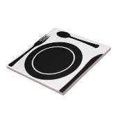 Metalen Bord Tegeltje (Zijkant)