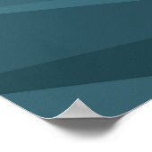 Metalen brug poster (Hoek)