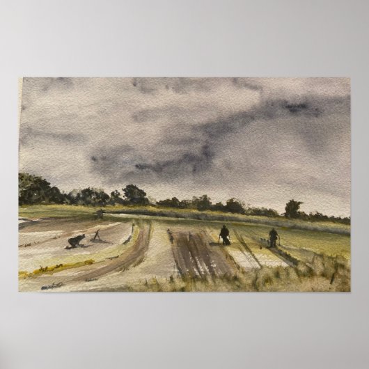 Metalen detecteren in de velden 2 poster (Voorkant)