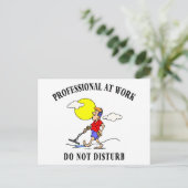 Metalen detecterende cadeaus briefkaart (Staand voorkant)