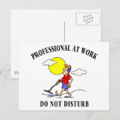 Metalen detecterende cadeaus briefkaart (Voorkant / Achterkant)