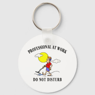 Metalen detecterende cadeaus sleutelhanger