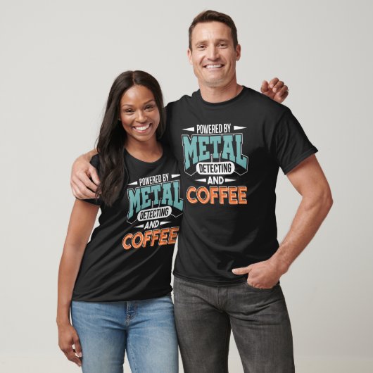 Metalen detecterende oscillator detecteren Metal H T-shirt (Unisex)