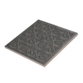 Metalen Geometrisch Gietijzer #7 ID1227 Tegeltje (Zijkant)