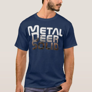 Metalen herten Solid T-shirt