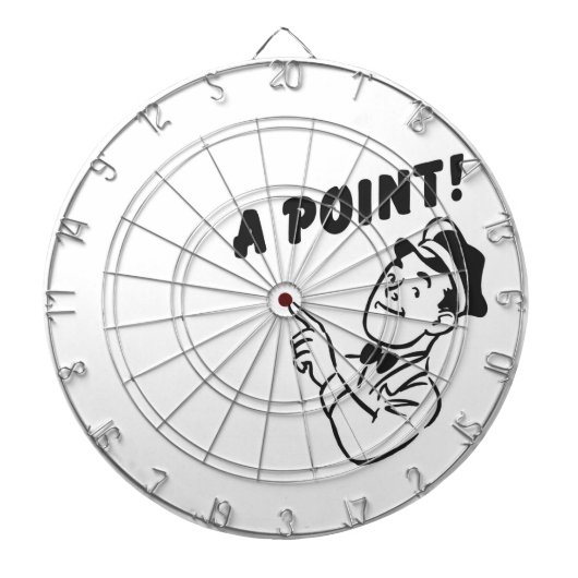 metalen kooi, punt dartbord (Voorkant)