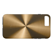 Metalen kopertinten Roestvrij staal Case-Mate iPhone Case (Achterkant (Horizontaal))