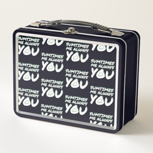 Metalen Lunchbox (Voorkant)