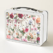 Metalen lunchbox. (Achterkant)