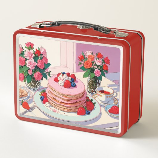 Metalen Lunchbox (Achterkant)