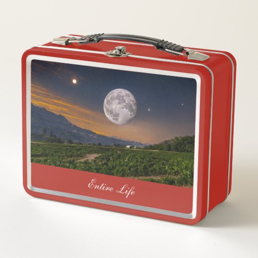 Metalen Lunchbox (Voorkant)
