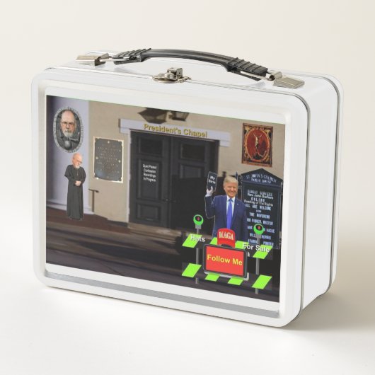 Metalen lunchbox (Voorkant)