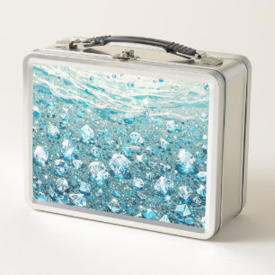 Metalen lunchbox/cosmeticadoos