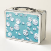 Metalen lunchbox/cosmeticadoos (Achterkant)
