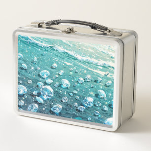 Metalen lunchbox/cosmeticadoos