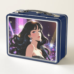 Metalen lunchbox/cosmeticadoos