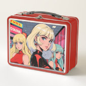 Metalen lunchbox/cosmetische doos (Voorkant)