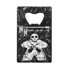 Metalen meeple - CC Bottle Opener Kredietkaart Flessenopener