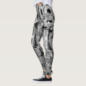 Metalen onderdelen bionische vrouwenbenen leggings (Links)