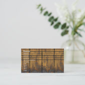 Metalen panelen1 Visitekaartje (Staand voorkant)