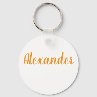 Metalen ring sleutelhanger