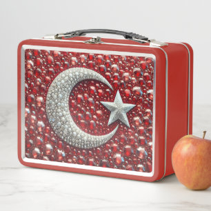 Metalen Roestvrije Lunchbox met Turkse kleuren