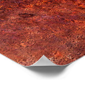 metalen rustige textuur poster (Hoek)
