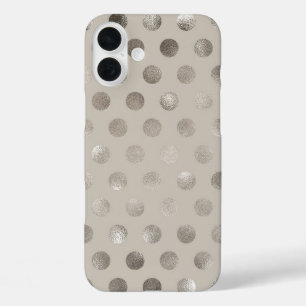 Metalen Stippen Champagne Hoesje