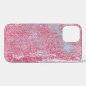 metalen textuur met krassen en abstracte barsten; Case-Mate iPhone case (Achterkant (horizontaal))