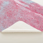 metalen textuur met krassen en abstracte barsten; sherpa deken (3/4)