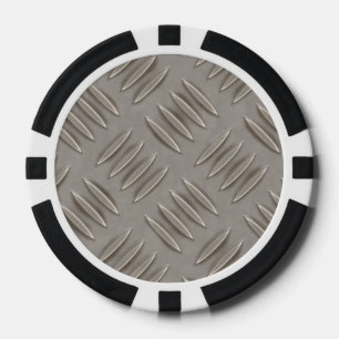 Metalen textuur TPD Poker Chips