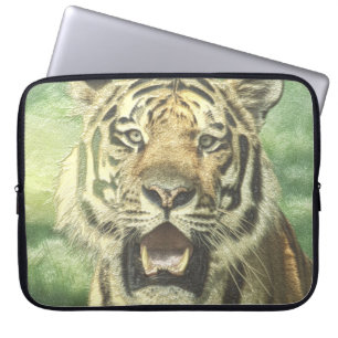 metalen tijger laptop sleeve