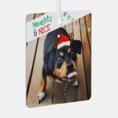 Metalen vierkante decoratie (Voorkant Rechts)